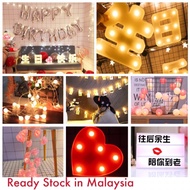 3D LED Large Marquee Letters Alphabet Symbol Numbers Heart Hanging Light Anniversary Marriage