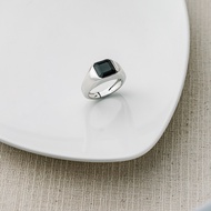 AR-Kang Collection AKR730/AKR731/AKR732 แหวนเงินแท้ประดับพลอยแท้ ชุบ Rhodium (Silver92.5%)