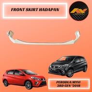 Perodua Myvi 2018 / 3rd Gen/ Front Bumper Skirt / ABS MATERIAL 100% New High Quality