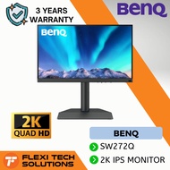 Flexi Tech BenQ PhotoVue SW272Q 2K AdobeRGB 90W USB-C Photographer Monitor