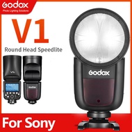 Godox V1 Speedlight V1S TTL HSS 1/8000s Li-ion Battery Speedlite Flash With Gift Round Filter for So