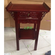 🚢God of Wealth Altar Altar Buddha Shrine Household Solid Wood Altar Small Fokan Cabinet a Long Narrow Table Big Promotio