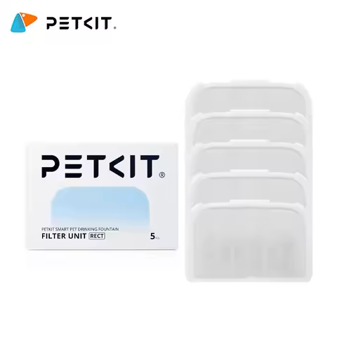 Original PETKIT Filter 5 Pack Unit EVERSWEET MAX Cordless Water Fountain, Replacement for 3L Automat