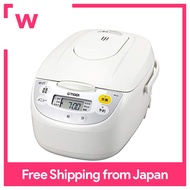 Tiger thermos (TIGER) rice cooker Go cook Microcomputer Eco-cooking With cooking menu 5.5L white JBH-G101W