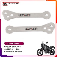 For Honda CB500X CB500F CBR500R NX400 NX500 CB500 Hornet 500 Rear Suspension Lowering Links Kit Cush