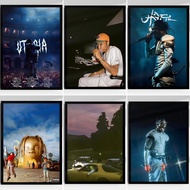 Travis Scott Poster - Travis Scott Utopia Album Poster - Travis Scott Wall Art - Rap Album Poster - 