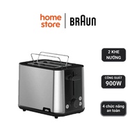 Braun HT1510BK Toaster 900W Capacity - Genuine Product