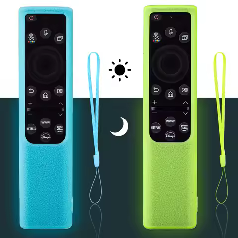 Litchi Texture Silicone Case for Samsung TV Bn59-01357a/01363L/01364A TM -1990C Solar Remote Control