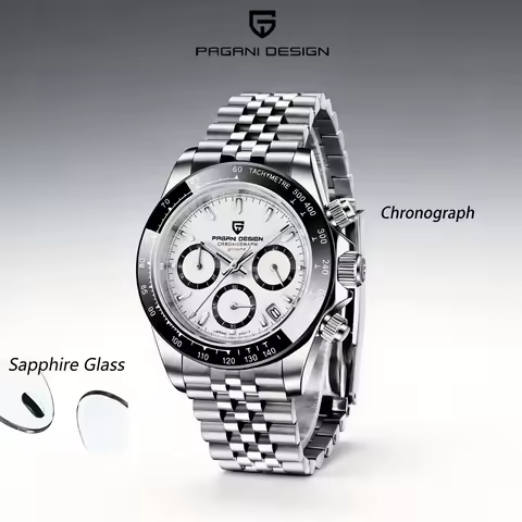 PAGANI Design 2026 New Mens Quartz Watch Luxury Sports Fashion Style Sapphire Glass Japan VK63 Movem