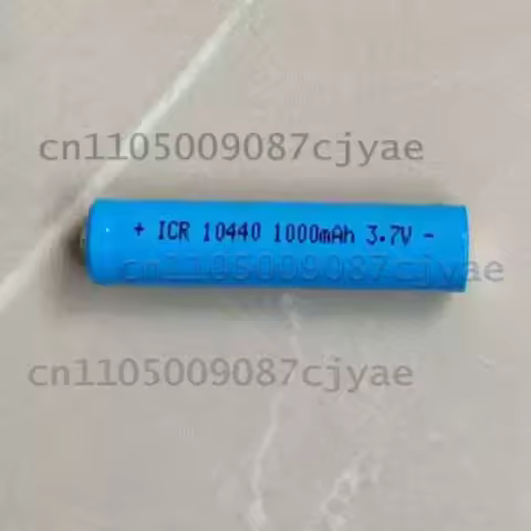 For AAA ICR 10440 3.7V 1000mAh Rechargeable Lithium Battery