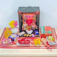 Mini altar, mini god of wealth altar model, desk decoration