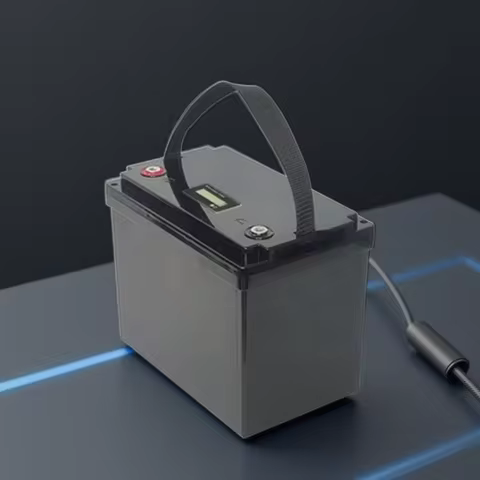 LiFePO4 Battery Box 12V Lithium Battery Case Housing Removable for 50Ah 70Ah 90Ah 105Ah RV Caravan S