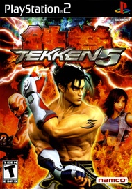 DVD PS2 Tekken 5 DVD Burning Baru + Cangkang DVD