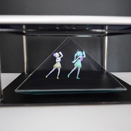 <> 3D Holographic Projector IPAD Tablet3D Holographic Projection，3D Holographic Pyramid.Naked Eye3D4