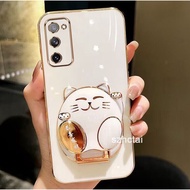 Phone Case samsung s20 fe s20 ultra s20 plus s20 Phone Case Gong Xi Fa Cai Phone Case with Lucky Cat