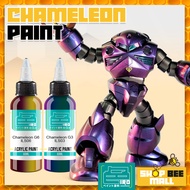 IRO Acrylic Pre-thinned Paint Chameleon Color Series 60ml Gundam Color Paint Airbrush Solvent Based