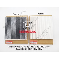 Carbon Cabin Filter Aircond filter Honda Civic FC City TMO GM6 GN2Jazz GK GE CRZ HRV BRV Freed Carbon filter PM2.5