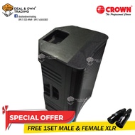 Crown PLX-12A 12" 700W 2 Way POWERED Baffle Speaker (1PC)