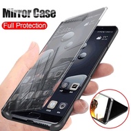 Mirror Flip Case For iPhone 12 Pro iPhone 12 Pro Max 12 Mini iPhone 11 Pro iPhone 11 Pro Max , Mirror Surface Case Clear View Mirror Flip Leather Stand Protective Phone Case Cover