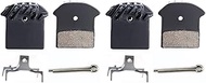 For Shimano, for DEORE XT M785 M675, SLX J02A J03A Cooling Fin Ice Tech Bicycle Disc Brake Pads MTB 