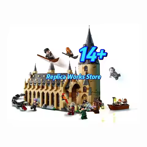 MOC 75354 Lobby Castle Famous Building Model Kit, Christmas Gift, Birthday Gift