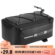 AT/🏅Rockbros（ROCKBROS）Driving Bag Waterproof Backseat Bag Electric Car Hanging Storage Box Bicycle Rear Rack Carry Bag Q
