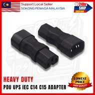 HEAVY DUTY C14 to C15 power converter Pin-shaped groove conversion plug PDU UPS server