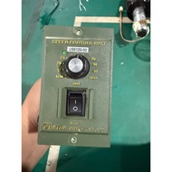 Speed governor for disassembled gear reduction motor