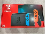 現貨switch主機 紅藍電量加強款  經典款 任天堂 Nintendo 二手 中古 九成新 主機 NS台灣公司貨瑪利歐