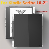 with Pencil Holder Case For Kindle Scribe Colorsoft 11 Transparent Cover Kindle Scribe 10.2 2024/202