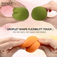 IMAGIC Makeup Foundation Powder Sponge Egg Sponges Water&Dry Blender Makeup Tools
