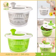 [Ihoce] Lettuce Strainer Dryer Manual Vegetable Washer and Dryer for Lettuce Cabbage