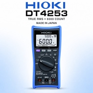HIOKI DT4253 True RMS Digital Multimeter 6000 Count CAT IV 600V CAT III 1000V 4–20mA Temperature Mad
