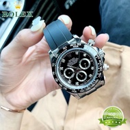 Rolex Watch For Men Women Automatic Original Pawnable Waterproof Rolex Daytona Rubber Strap Gold COD