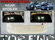 PERODUA KELISA (L700)2001-2007 REAR SPOIELR ROOF SPOILER TAIL TRUNK BOOT LIP WING - MATERIAL ABS CAR