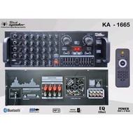 Power Mixer Blackspider Ka1665 Bluetooth Usb Sd EQUALIZER