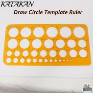 KATAKAN Draw A Circle Template Ruler Drawing Ruler Template Ruler Drawing Template Ruler Painting Ru
