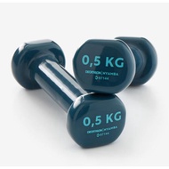 Pilates Toning Dumbbells Twin-Pack 0.5 kg dumbbell 0.5kg weight lifting tool