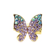 G28043 Ozel *Premium Materials* Nice Elegant Monarch Butterfly Babybrooch / Kerongsang Size  ( w x h