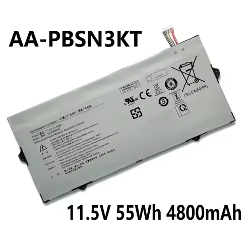 7XINbox AA-PBSN3KT 11.5V 55Wh 4800mAh Laptop Battery For Samsung 730MBE NP930MBE NT930MBE NP730XBE 7