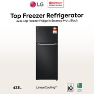 LG 423L Inverter TMF Fridge GN-B392PQBK | Matt Black Finish 5 Star Energy Efficient Peti Sejuk 冰箱
