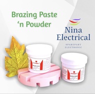 BRAZING PASTE N POWDER (borak las paste dan bubuk)