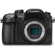 Panasonic LUMIX GH4 Body 4K Mirrorless Camera, 16 Megapixels, 3 Inch Touch LCD, DMC-GH4KBODY (USA Bl