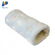 Perfk Plush Tunnel Hideout, amphibian Bedding, Gecko amphibian Snake Shelter