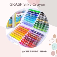 GRASP Silky Gel Crayon Washable Colored Crayon/ Children's Crayon/ Coloring Pen/