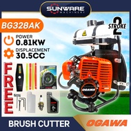 OGAWA BG328AK BG328 Backpack Brush Cutter Grass Trimmer Mesin Rumput