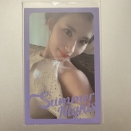 Twice Sana Album Summer Night Picture Card Genuine