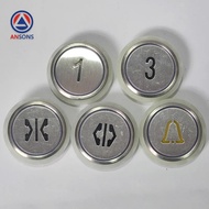 A4N230601 A4J230600 07 Type OTIS Elevator Button For COP Ansons Elevator Spare Parts