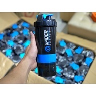 Premium 550ml Spider 3-compartment water bottle