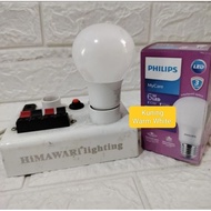 CAHAYA Philips 6w LED Light Bulb WARM WHITE Yellow Light 3000K SNI